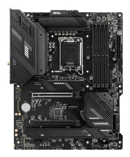 MSI MAG B760 TOMAHAWK WIFI motherboard LGA 1700 ATX