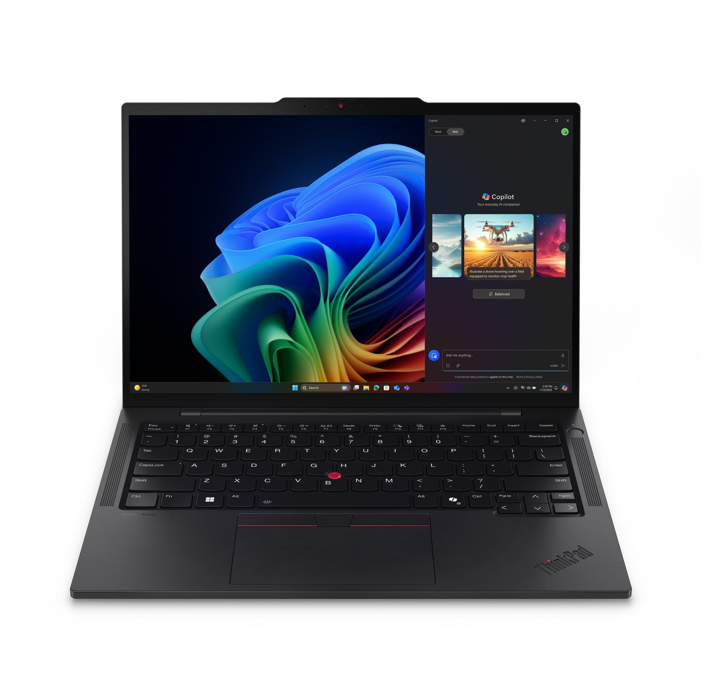 Lenovo ThinkPad T14s Gen 6 (Intel) Copilot+ PC Intel Core Ultra 7 268V Laptop 14" Touchscreen WUXGA 32 GB LPDDR5x-SDRAM 1 TB SSD Wi-Fi 7 (802.11be) Windows 11 Pro Black