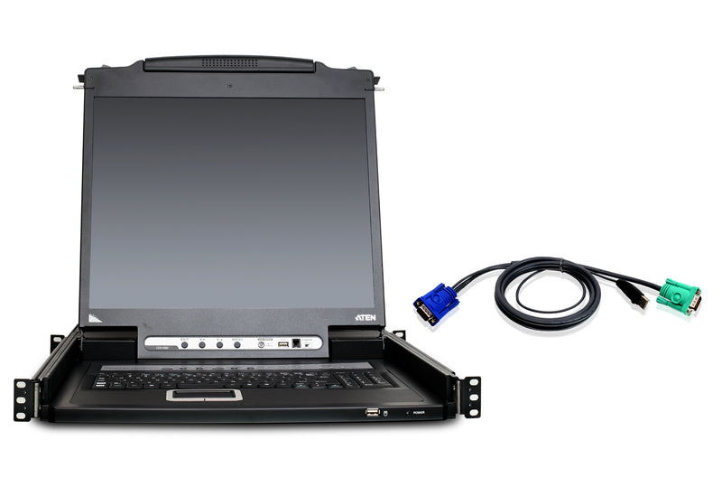 ATEN CL5716MUKIT rack console 17" 1280 x 1024 pixels Black