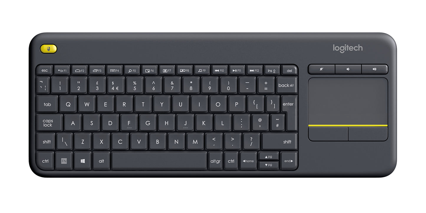 Logitech 920-007119 keyboard Universal RF Wireless QWERTY US International Black