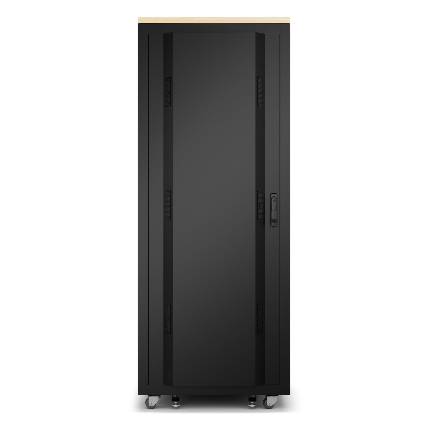 APC AR4038LA rack cabinet 38U Freestanding rack Black, Maple color