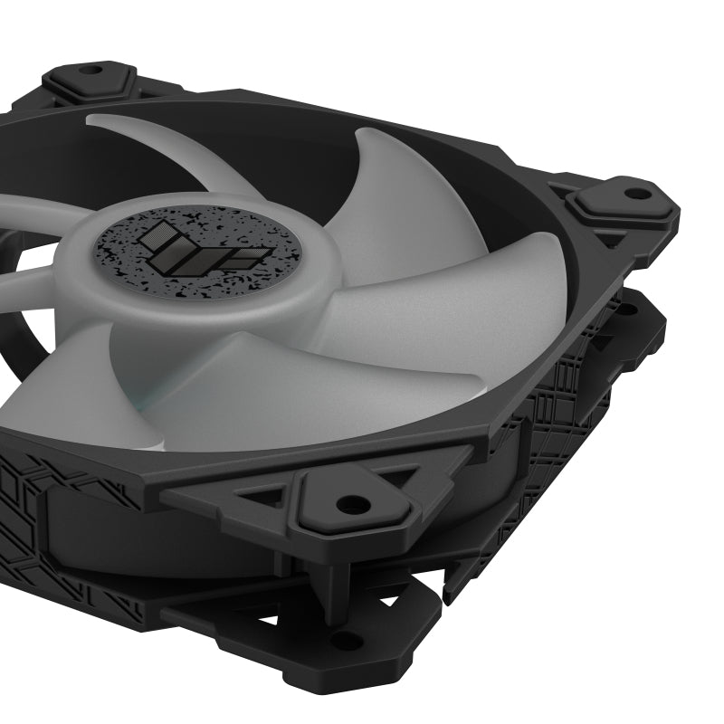 ASUS TUF GAMING TF120 ARGB 3IN1 Computer case Air cooler 4.72" (12 cm) Black