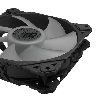 ASUS TUF GAMING TF120 ARGB 3IN1 Computer case Air cooler 4.72" (12 cm) Black