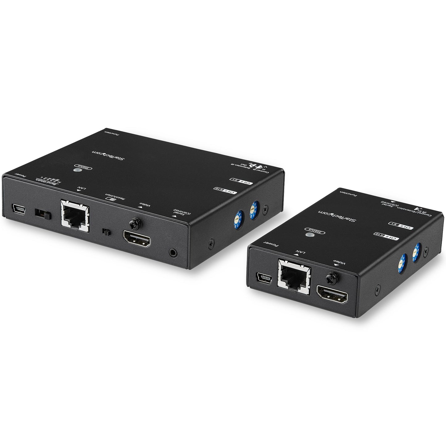 StarTech.com ST12MHDLNHK AV extender AV transmitter & receiver Black