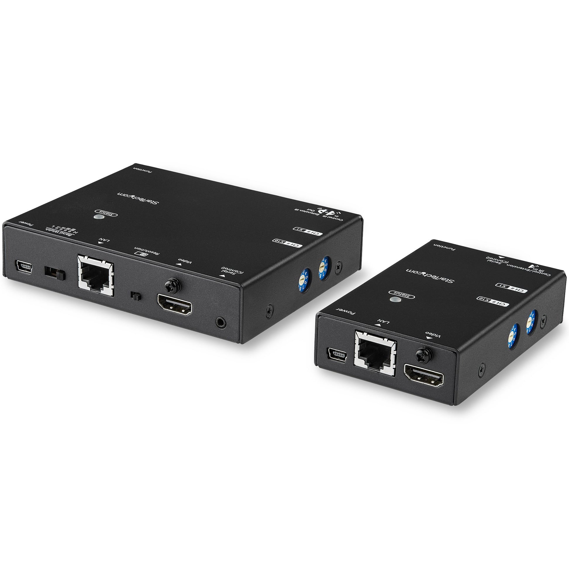 StarTech.com ST12MHDLNHK AV extender AV transmitter & receiver Black