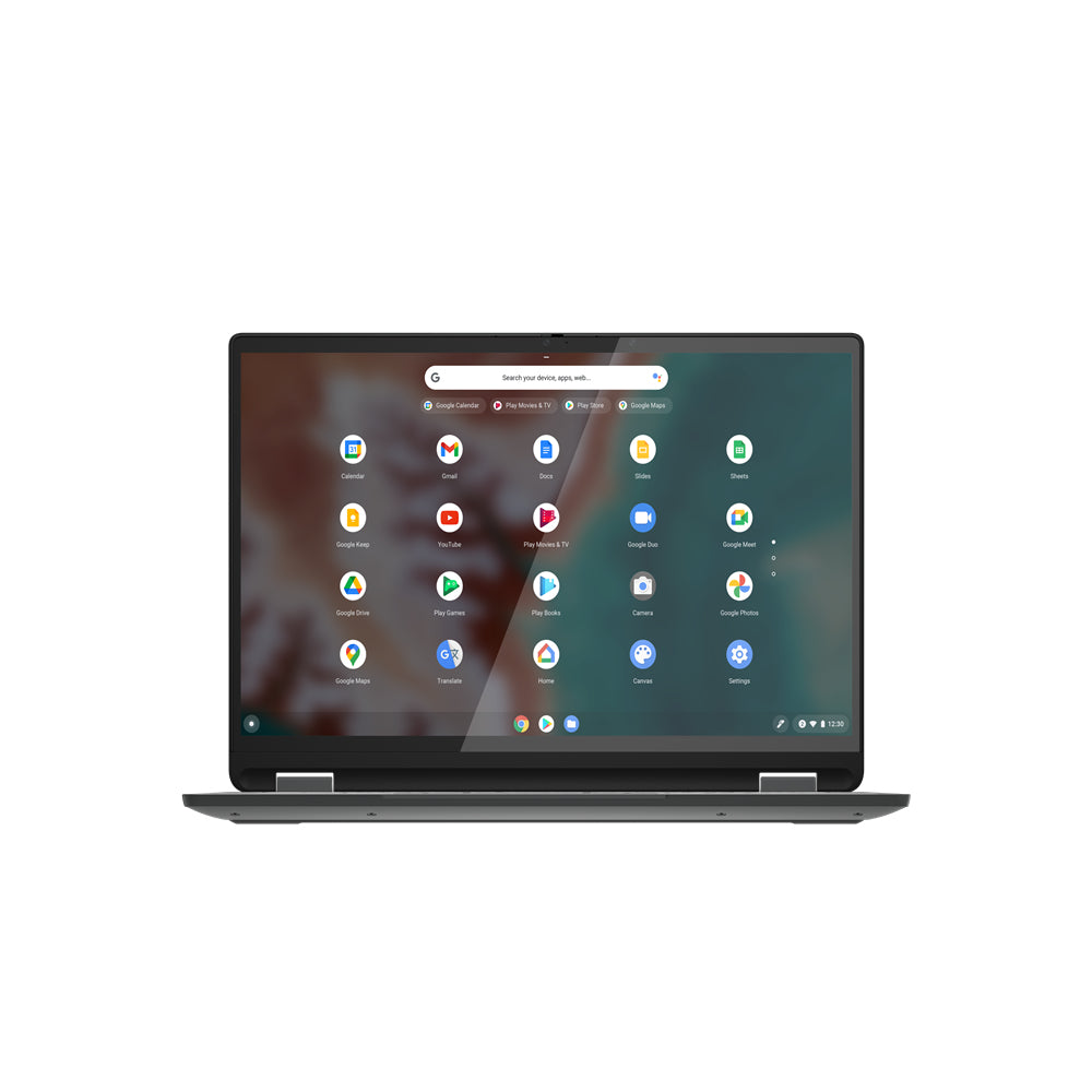 Lenovo Flex5 Chrome 14IAU Intel® Core™ i5 i5-1235U Chromebook 14" Touchscreen WUXGA 8 GB LPDDR4x-SDRAM 256 GB SSD Wi-Fi 6E (802.11ax) ChromeOS US English Gray