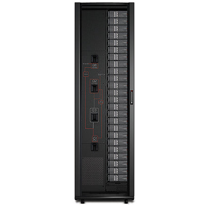 APC 100kW Modular Power Distribution Unit power distribution unit (PDU) Black