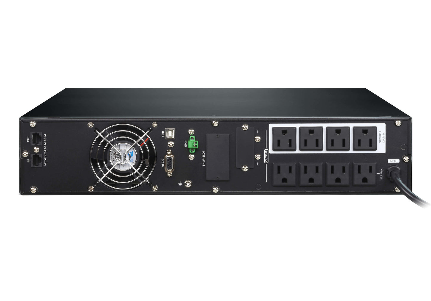 ATEN OL1000LV uninterruptible power supply (UPS) Double-conversion (Online) 1 kVA 1000 W 8 AC outlet(s)