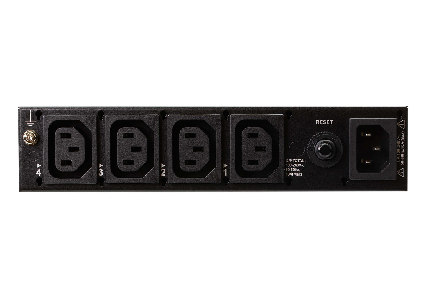 ATEN PE4104G power distribution unit (PDU) 4 AC outlet(s) 1U Black
