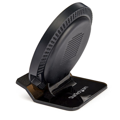 StarTech.com QWCHSTAND mobile device charger Smartphone Black AC Wireless charging Indoor