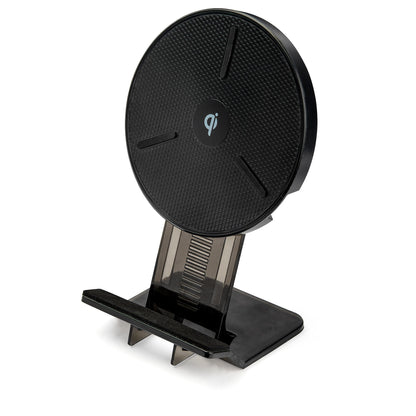 StarTech.com QWCHSTAND mobile device charger Smartphone Black AC Wireless charging Indoor