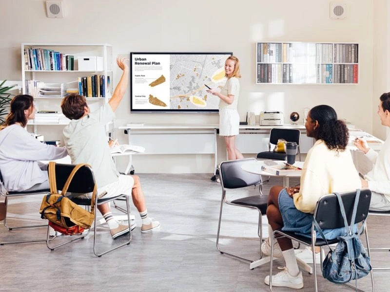 Viewsonic IFP6562 signage display Interactive flat panel 65" LED Wi-Fi 350 cd/m² 4K Ultra HD Black Touchscreen Built-in processor Android 8.0