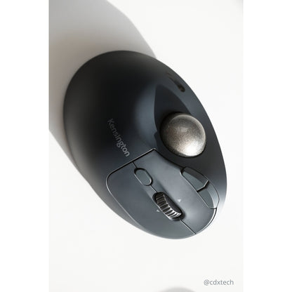 Kensington Pro Fit Ergo TB550 mouse Office Right-hand RF Wireless + Bluetooth Trackball 1600 DPI
