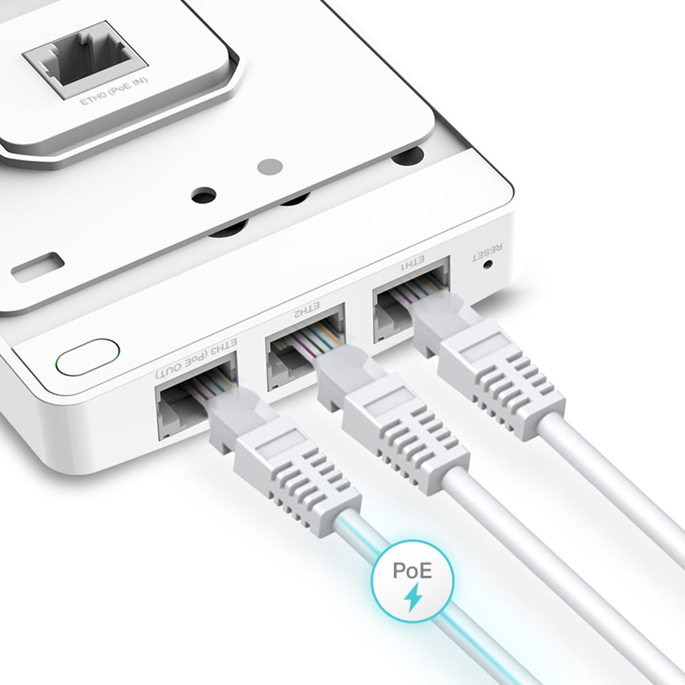 TP-Link Omada EAP235-Wall 1167 Mbit/s White Power over Ethernet (PoE)