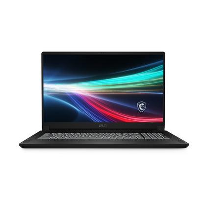 MSI Creator 17 B11UG-239 Intel® Core™ i7 i7-11800H Laptop 17.3" 4K Ultra HD 16 GB DDR4-SDRAM 1 TB SSD NVIDIA GeForce RTX 3070 Wi-Fi 6 (802.11ax) Windows 10 Pro Black