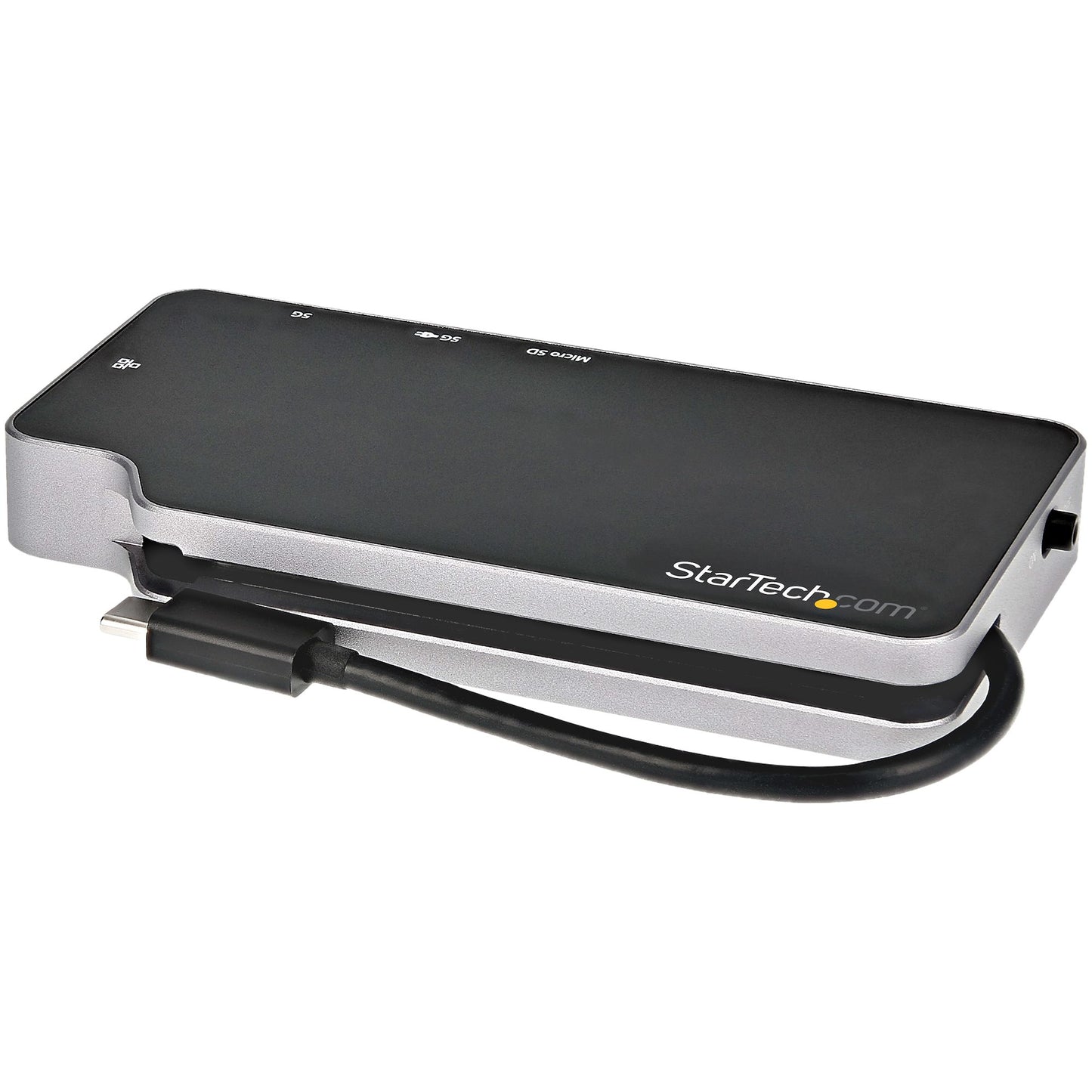 StarTech.com CDP2HVGUASPD laptop dock/port replicator Wired USB 3.2 Gen 2 (3.1 Gen 2) Type-C Black, Gray