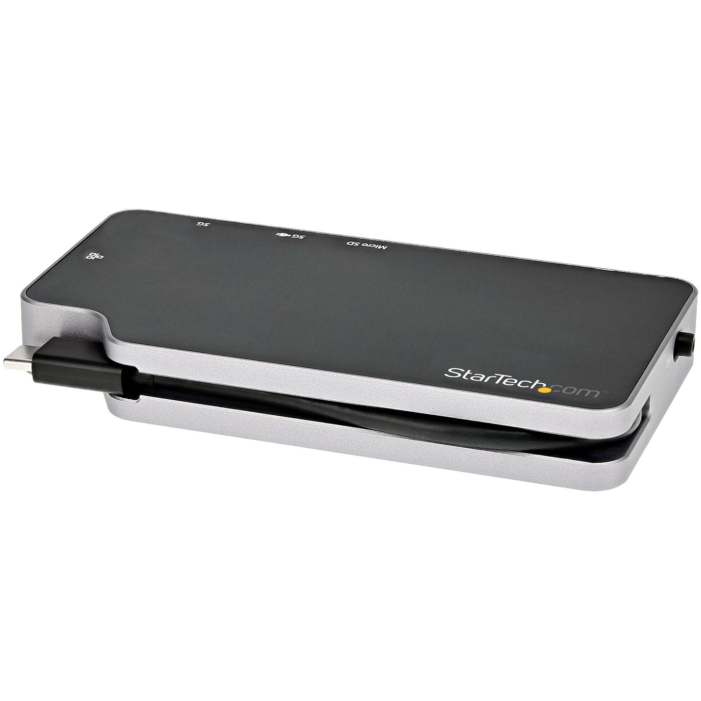 StarTech.com CDP2HVGUASPD laptop dock/port replicator Wired USB 3.2 Gen 2 (3.1 Gen 2) Type-C Black, Gray
