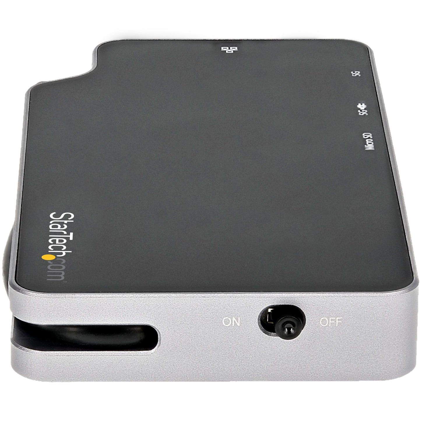 StarTech.com CDP2HVGUASPD laptop dock/port replicator Wired USB 3.2 Gen 2 (3.1 Gen 2) Type-C Black, Gray