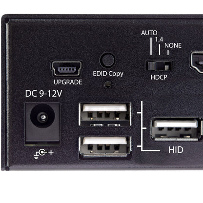 StarTech.com SV231HU34K6 KVM switch Rack mounting Black