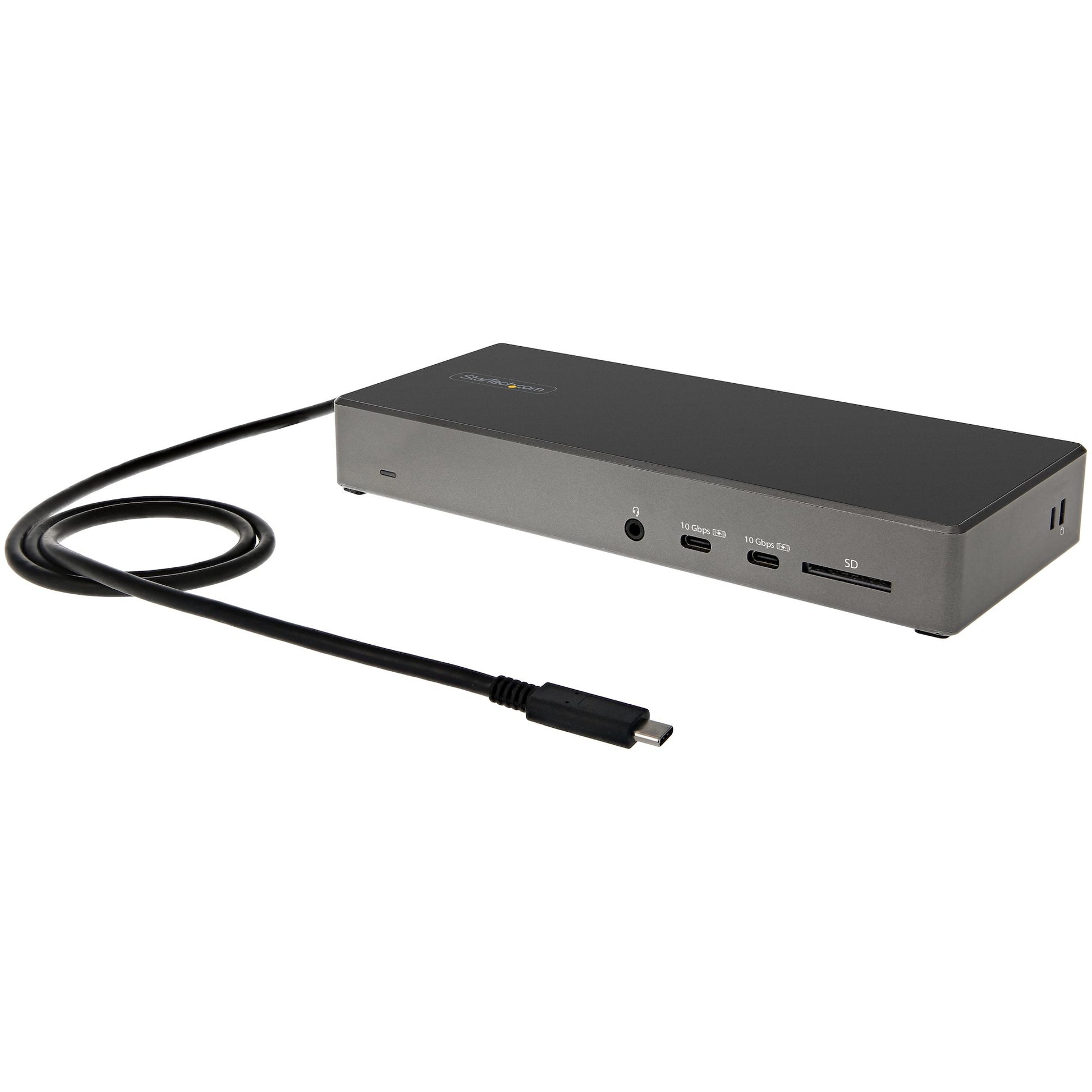 StarTech.com DK31C2DHSPD laptop dock/port replicator Wired USB 3.2 Gen 2 (3.1 Gen 2) Type-C Black, Gray