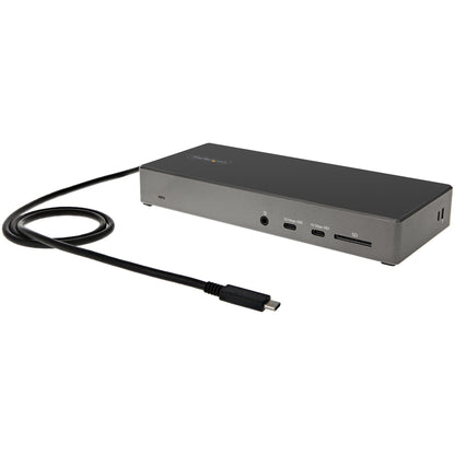 StarTech.com DK31C2DHSPD laptop dock/port replicator Wired USB 3.2 Gen 2 (3.1 Gen 2) Type-C Black, Gray