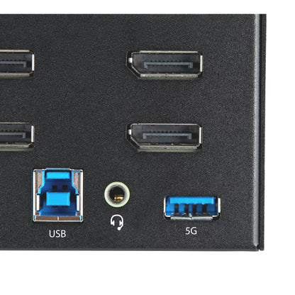 StarTech.com SV231QDPU34K KVM switch Black