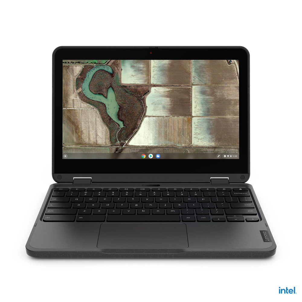 Lenovo 500e Chromebook Gen 3 (Intel) Intel® Celeron® N N4500 11.6" Touchscreen HD 4 GB LPDDR4x-SDRAM 32 GB eMMC Wi-Fi 6 (802.11ax) ChromeOS US English Gray