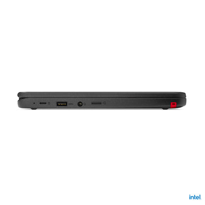 Lenovo 500e Chromebook Gen 3 (Intel) Intel® Celeron® N N4500 11.6" Touchscreen HD 4 GB LPDDR4x-SDRAM 32 GB eMMC Wi-Fi 6 (802.11ax) ChromeOS US English Gray