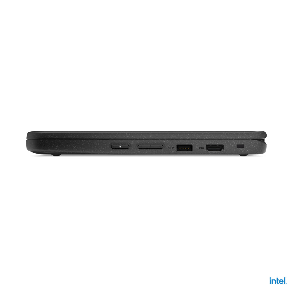 Lenovo 500e Chromebook Gen 3 (Intel) Intel® Celeron® N N4500 11.6" Touchscreen HD 4 GB LPDDR4x-SDRAM 32 GB eMMC Wi-Fi 6 (802.11ax) ChromeOS US English Gray