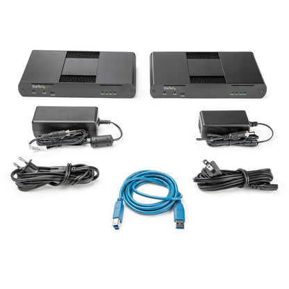 StarTech.com USB3004EXT2 console extender Console transmitter & receiver 5000 Mbit/s