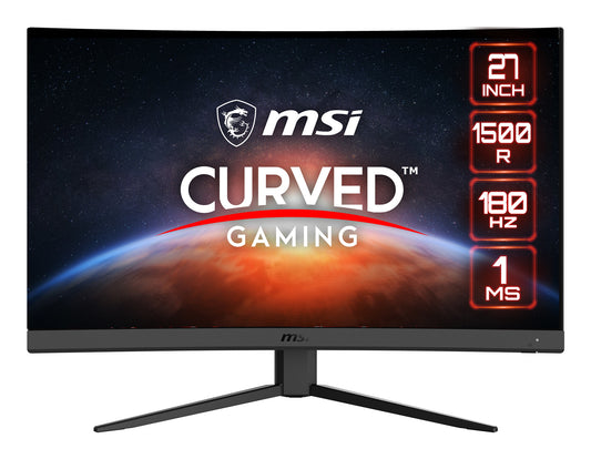 MSI G27C4 E3 computer monitor 27" 1920 x 1080 pixels Full HD LCD Black