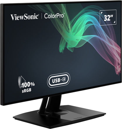 Viewsonic VP Series 3268A-4K computer monitor 32" 3840 x 2160 pixels 4K Ultra HD LED Black