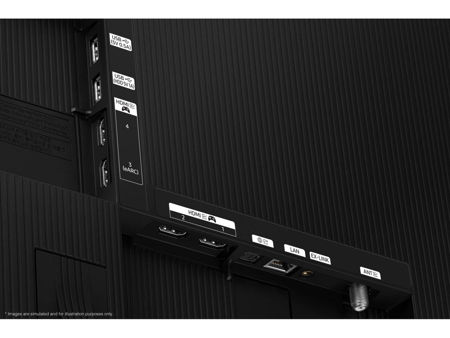 Samsung Series 8 QN65S85FAFXZA TV 65" 4K Ultra HD Smart TV Wi-Fi Black