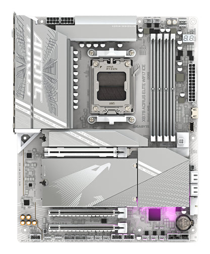 GIGABYTE X870 AORUS ELITE WIFI7 ICE AMD X870 Socket AM5 ATX