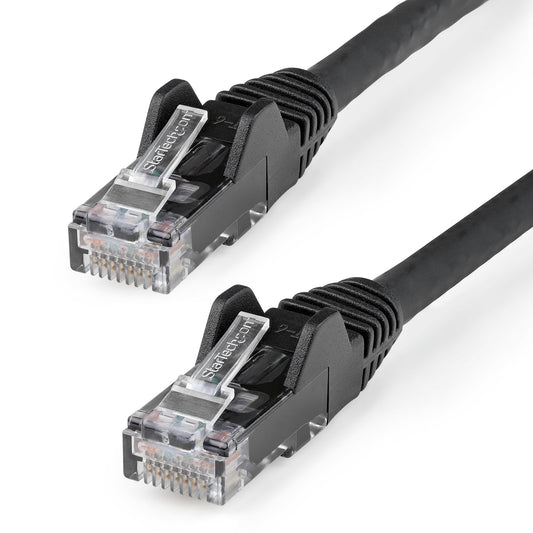 StarTech.com N6LPATCH20BK networking cable Black 240.2" (6.1 m) Cat6 U/UTP (UTP)