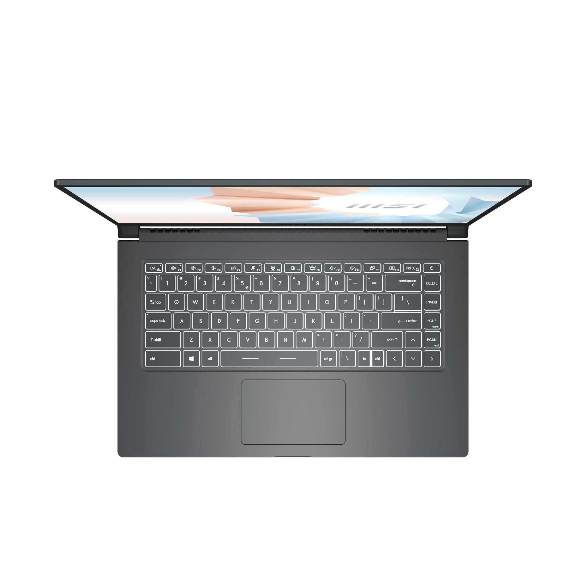 MSI Modern 15 A5M-072 AMD Ryzen™ 7 5700U Laptop 15.6" Full HD 8 GB DDR4-SDRAM 256 GB SSD Wi-Fi 6 (802.11ax) Windows 10 Home Carbon, Gray