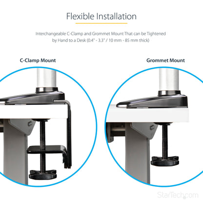 StarTech.com ARMUNONB1 laptop stand Laptop & monitor arm Black