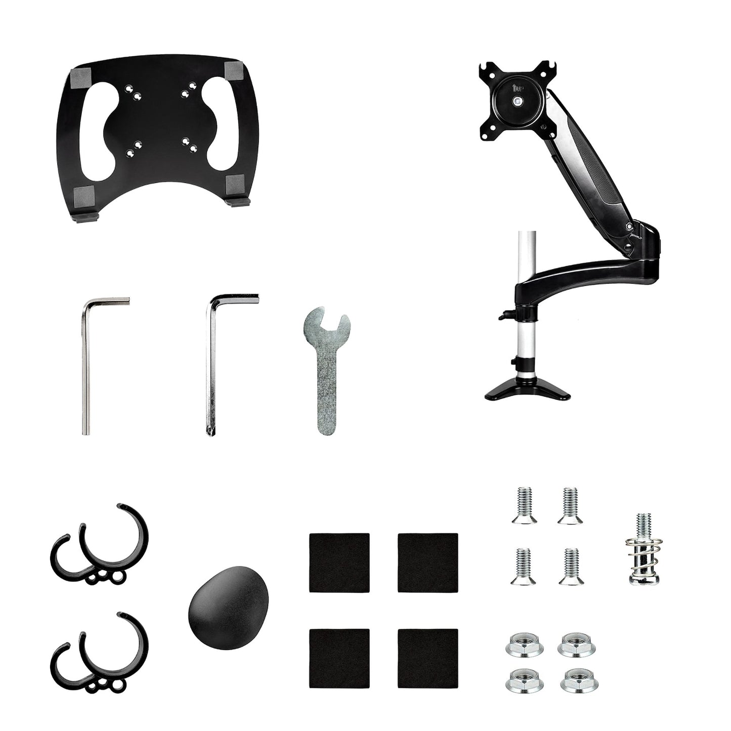 StarTech.com ARMUNONB1 laptop stand Laptop & monitor arm Black