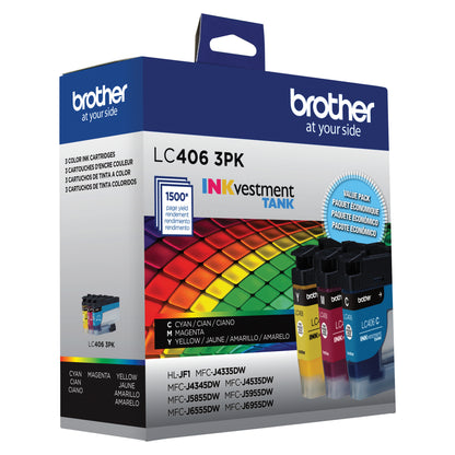 Brother LC4063PKS ink cartridge 1 pc(s) Original Standard Yield Black, Cyan, Magenta, Yellow