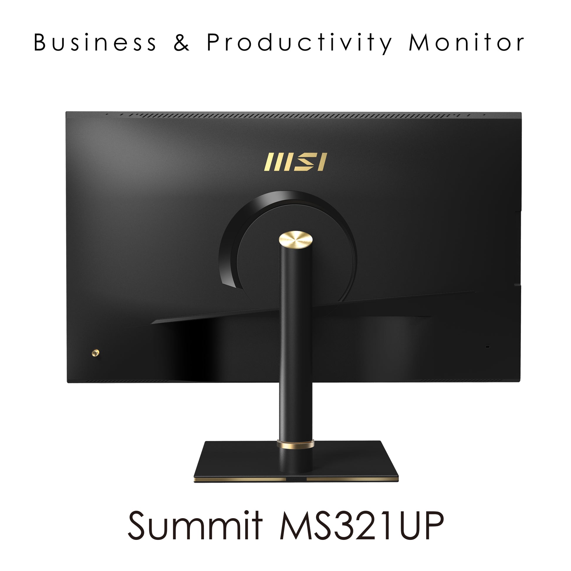 MSI Summit MS321UP computer monitor 32" 3840 x 2160 pixels 4K Ultra HD LED Black, Gold