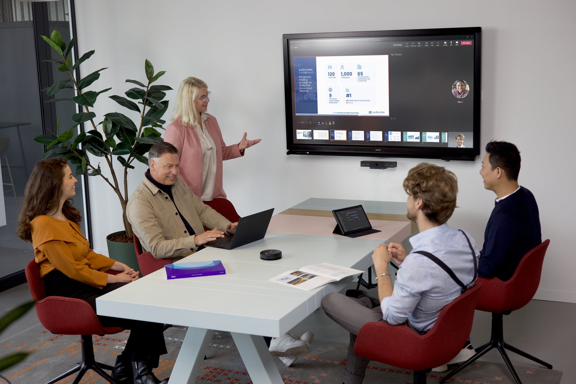 AudioCodes RXV100-B42 video conferencing system 16 person(s) Ethernet LAN Multimedia congress terminal