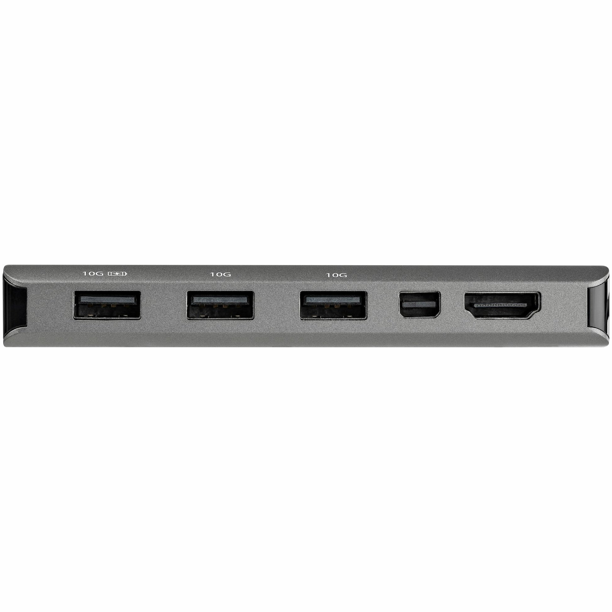 StarTech.com DKT31CMDPHPD laptop dock/port replicator Wired USB 3.2 Gen 1 (3.1 Gen 1) Type-C Black, Silver