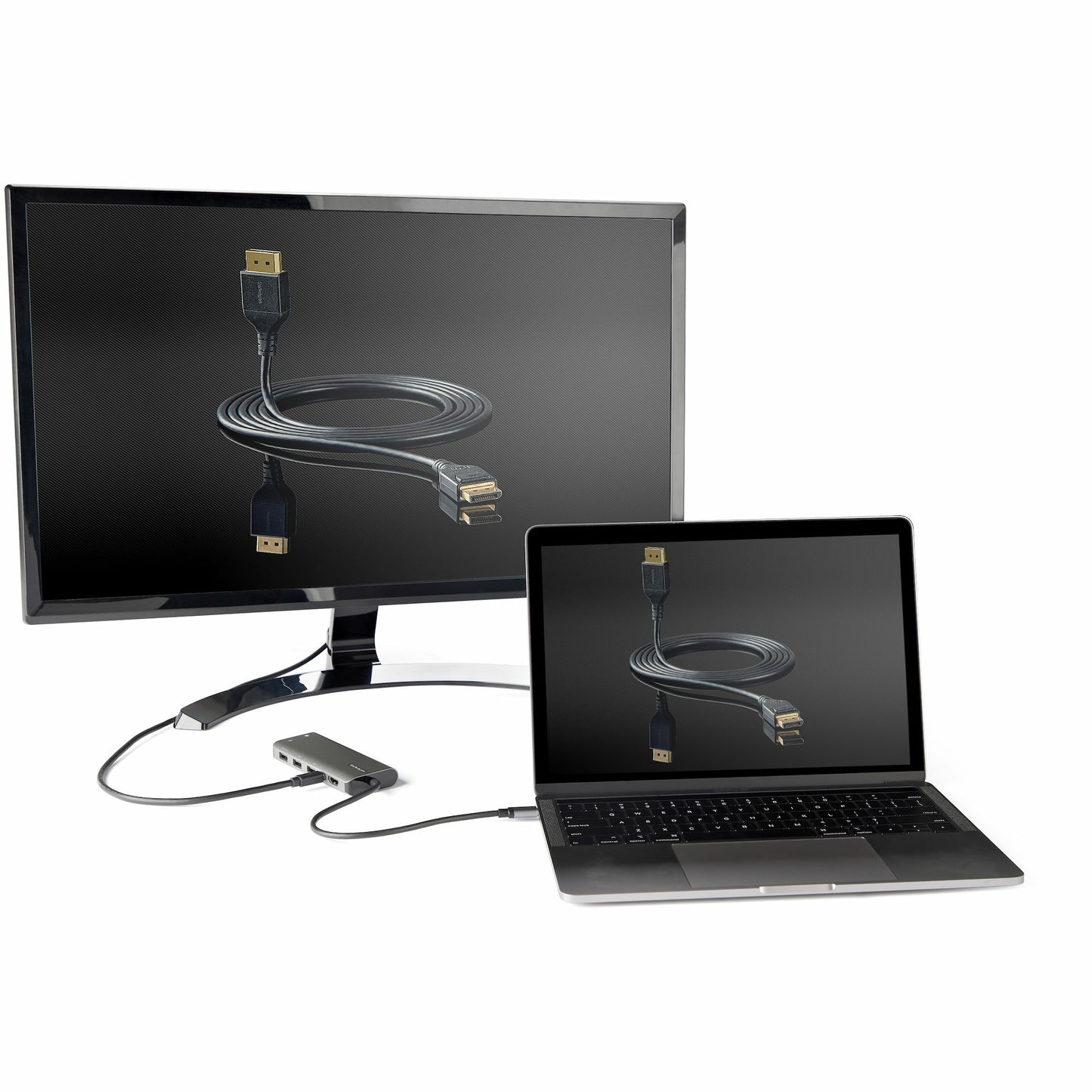 StarTech.com DKT31CMDPHPD laptop dock/port replicator Wired USB 3.2 Gen 1 (3.1 Gen 1) Type-C Black, Silver