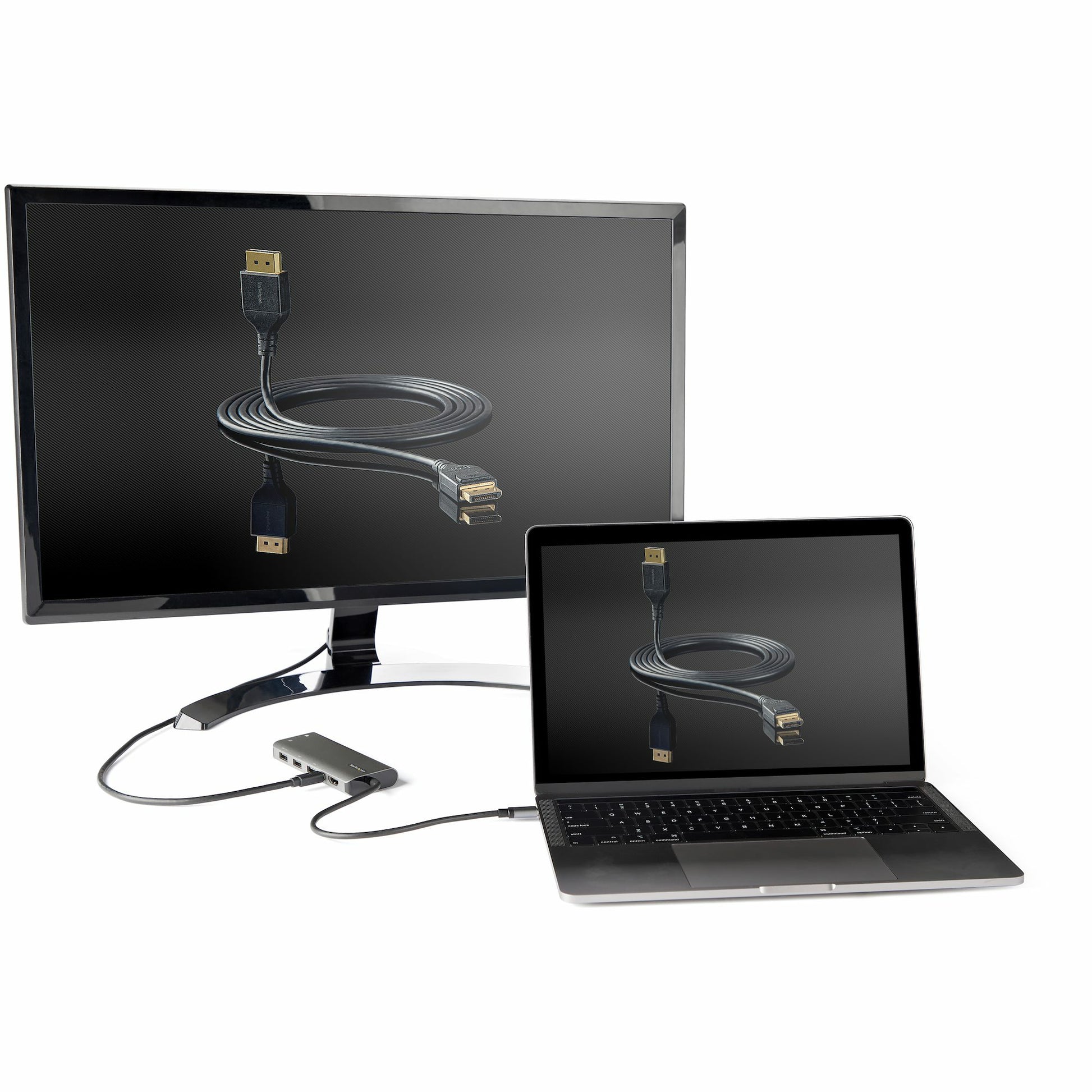 StarTech.com DKT31CMDPHPD laptop dock/port replicator Wired USB 3.2 Gen 1 (3.1 Gen 1) Type-C Black, Silver