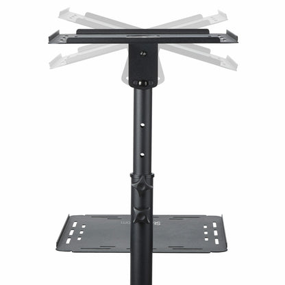 StarTech.com ADJPROJCART multimedia cart/stand Black Projector Multimedia stand