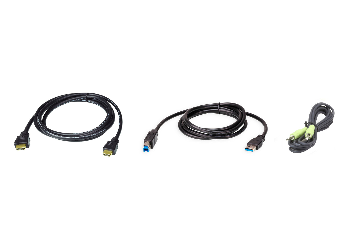 ATEN 2L-7D02UHX3 KVM cable Black 70.9" (1.8 m)