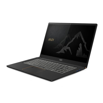 MSI Summit E15 A11SCST-461 Intel® Core™ i7 i7-1185G7 Laptop 15.6" Touchscreen Full HD 16 GB DDR4-SDRAM 1 TB SSD NVIDIA GeForce GTX 1650 Ti Max-Q Wi-Fi 6 (802.11ax) Windows 10 Pro Black