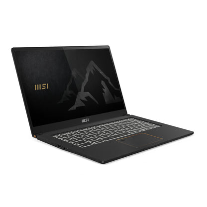 MSI Summit E15 A11SCST-461 Intel® Core™ i7 i7-1185G7 Laptop 15.6" Touchscreen Full HD 16 GB DDR4-SDRAM 1 TB SSD NVIDIA GeForce GTX 1650 Ti Max-Q Wi-Fi 6 (802.11ax) Windows 10 Pro Black