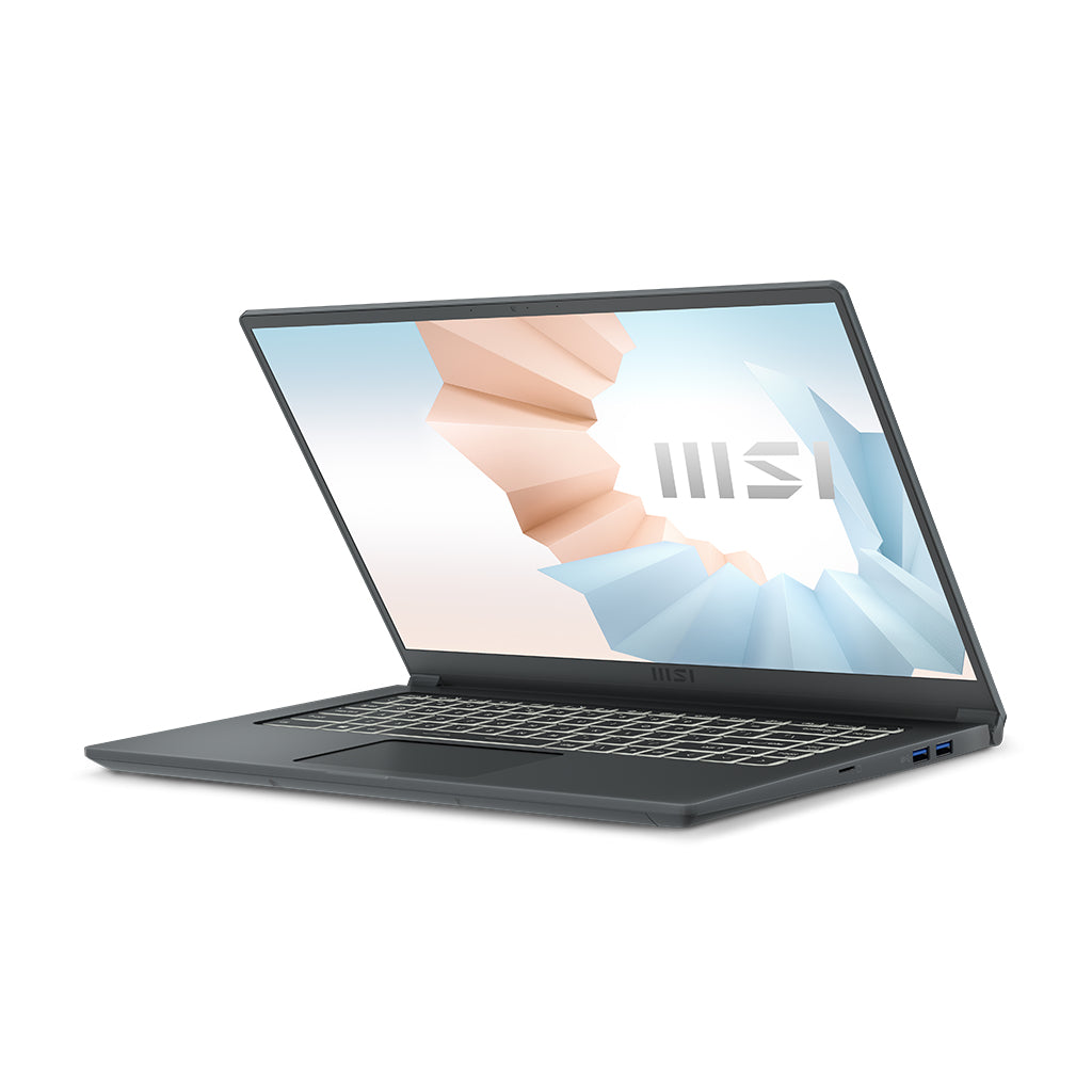 MSI Modern 15 A11MU-653 Intel® Core™ i7 i7-1195G7 Laptop 15.6" Full HD 8 GB DDR4-SDRAM 512 GB SSD Wi-Fi 6 (802.11ax) Windows 10 Home Carbon