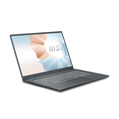 MSI Modern 15 A11MU-653 Intel® Core™ i7 i7-1195G7 Laptop 15.6" Full HD 8 GB DDR4-SDRAM 512 GB SSD Wi-Fi 6 (802.11ax) Windows 10 Home Carbon